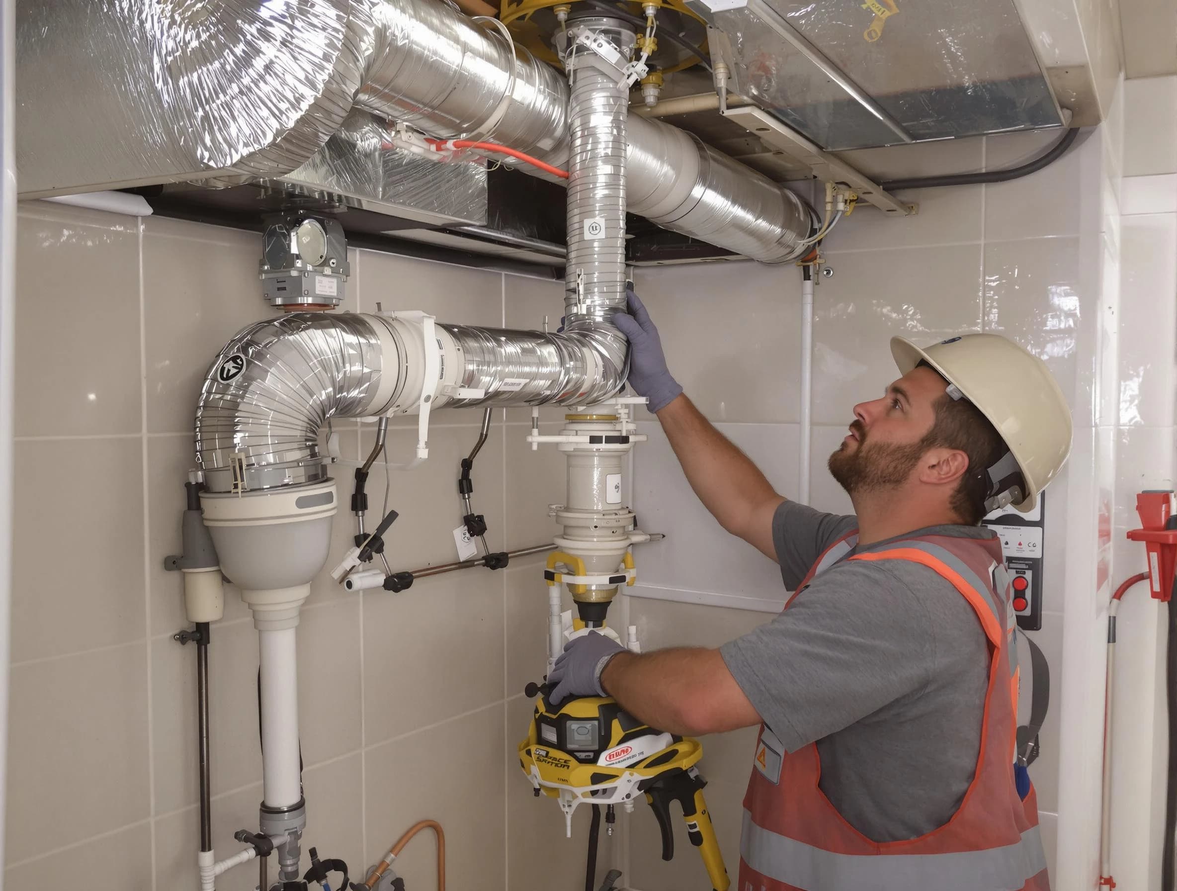 Erie Dryer Vent Cleaning expert performing professional dryer vent repair and installation in Erie
