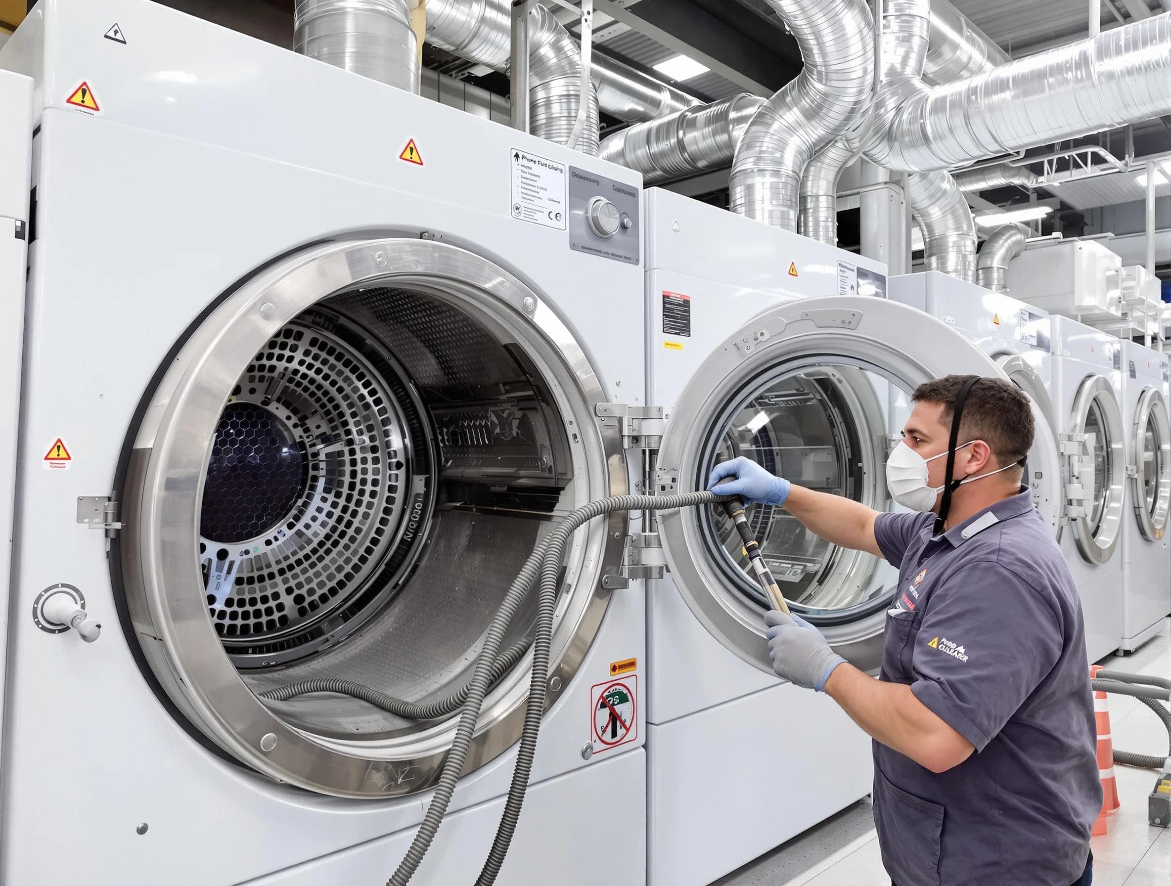 Industrial-grade dryer vent cleaning by Erie Dryer Vent Cleaning in Erie