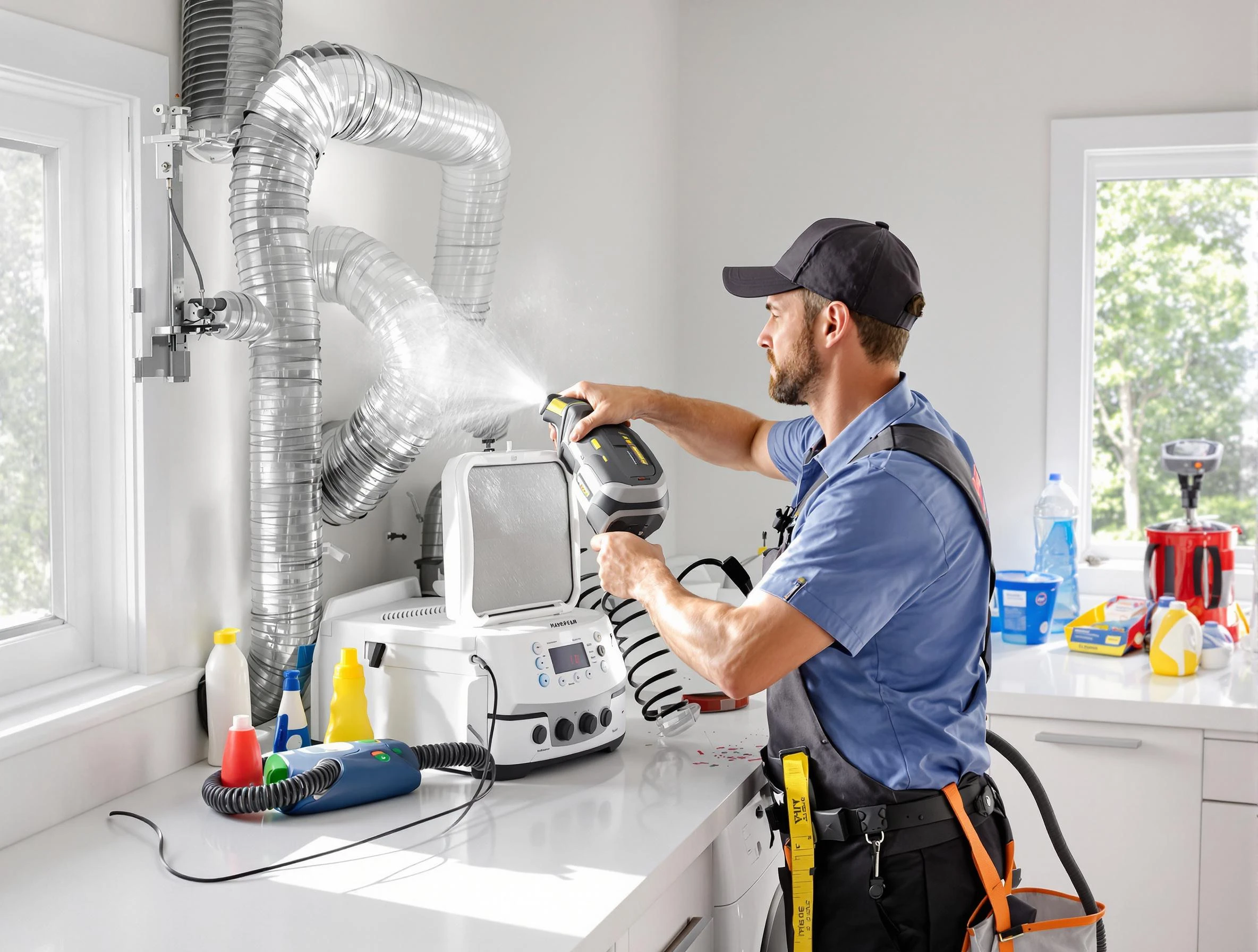 Residential Dryer Vent Cleaning in Erie