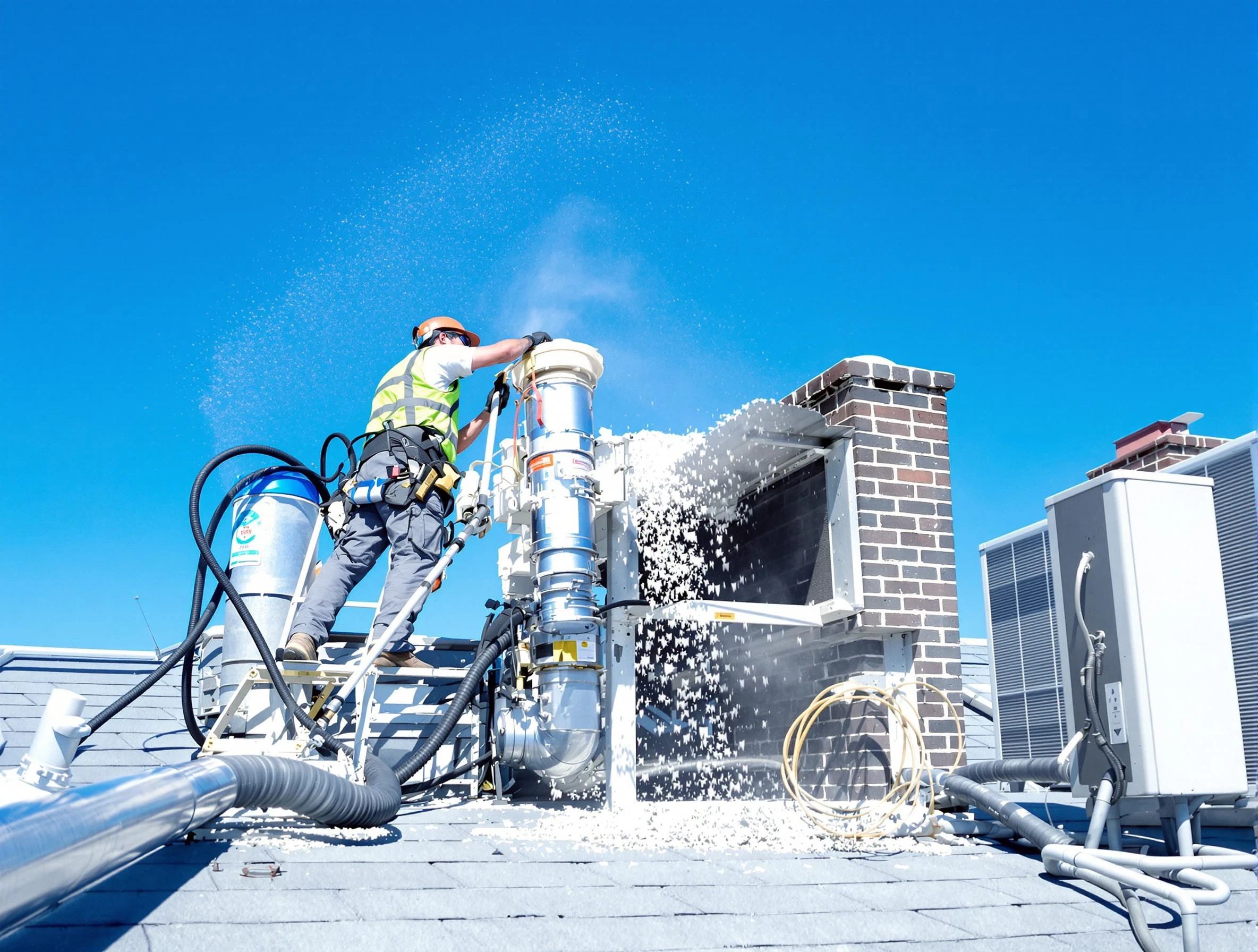 Expert roof dryer vent cleaning by Erie Dryer Vent Cleaning in Erie